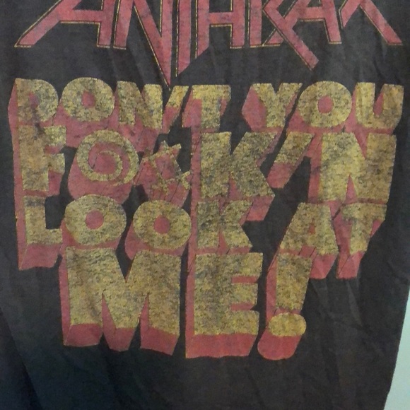 Anthrax vintage tee - Picture 7 of 7